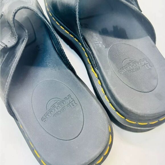 Dr. Martens Black Platform Sandals with Adjustable Straps main image 4